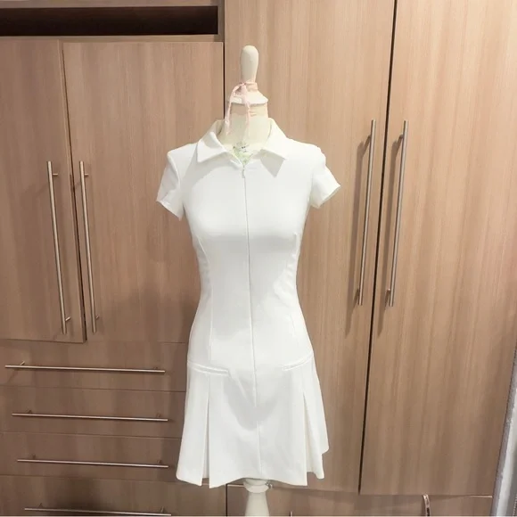 Zara White Mini Dress - Picture 2 of 3